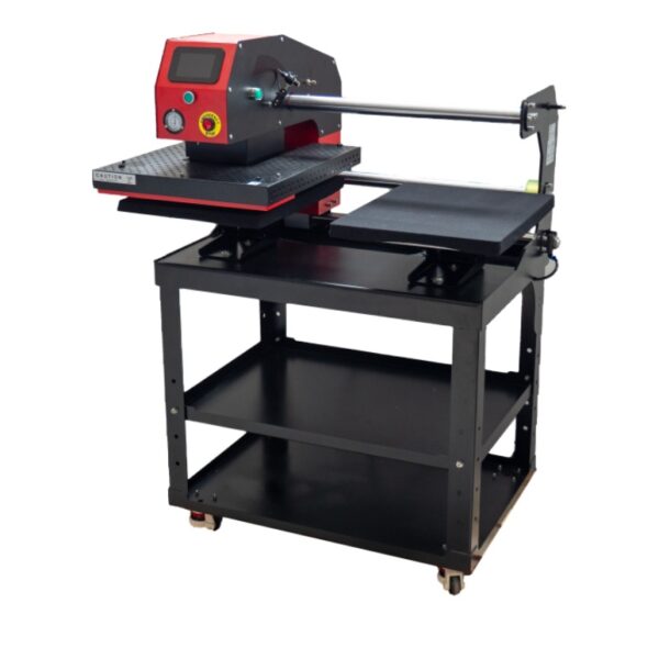 Toplotna preša 400×500 mm - dvojna, zračni kompresor