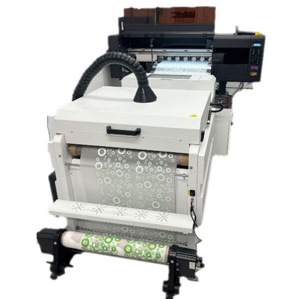 DTF tiskalnik širine 60cm 2x glava I3200 z daljša pečica